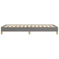 Cadre de lit Gris foncé 80x200 cm Tissu