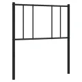 Tête de lit métal noir 100 cm