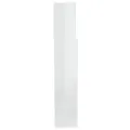 Armoire de tête de lit Blanc brillant 200x19x103,5 cm