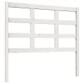 Tête de lit Blanc 105,5x4x100 cm Bois massif de pin