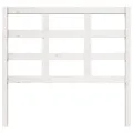 Tête de lit Blanc 105,5x4x100 cm Bois massif de pin