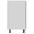 Armoire de plancher Gris béton 60x46x81,5 cm Aggloméré