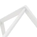 Cadre de lit enfant avec tiroir blanc bois pin massif 80x160 cm