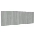 Tête de lit murale Sonoma gris 240x1,5x80 cm Bois d'ingénierie