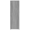 Armoire de bain Sonoma gris 30x30x95 cm Bois d'ingénierie