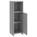 Armoire de bain Sonoma gris 30x30x95 cm Bois d'ingénierie
