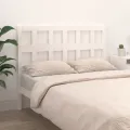 Tête de lit Blanc 155,5x4x100 cm Bois massif de pin