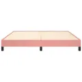 Cadre de lit Rose 160x200 cm Velours