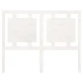 Tête de lit Blanc 125,5x4x100 cm Bois massif de pin