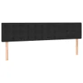 cadre de lit avec matelas Noir 200x200 cm Similicuir
