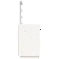 Coiffeuse avec LED Blanc 95x50x133,5 cm Bois de pin massif