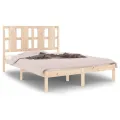 Cadre de lit Bois de pin massif 140x190 cm