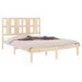 Cadre de lit Bois de pin massif 140x190 cm
