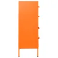 Commode Orange 80x35x101,5 cm Acier