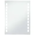 Miroir mural à LED pour salle de bains 60x80 cm