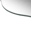 Miroirs muraux 4 pcs 100x23 cm Ondulé Verre