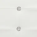 Lit avec matelas Blanc Similicuir 160 x 200cm