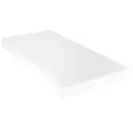 Lit avec matelas Blanc Similicuir 160 x 200cm
