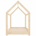 Cadre de lit d'enfant Bois de pin massif 80x160 cm