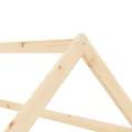 Cadre de lit d'enfant Bois de pin massif 80x160 cm