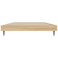 Cadre de lit chêne sonoma 90x190 cm bois d'ingénierie