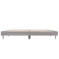 Cadre de lit sonoma gris 140x190 cm bois d'ingénierie