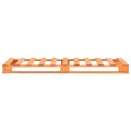 Cadre de lit de palette Marron Bois de pin massif 100 x 200 cm