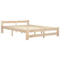 Cadre de lit Bois de pin massif 160x200 cm