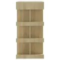 Table de bar étagère de rangement Chêne sonoma 100x50x101,5 cm