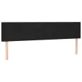 cadre de lit avec matelas Noir 200x200 cm Similicuir