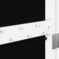 Armoire à bijoux avec miroir murale blanc 30x8,5x106 cm