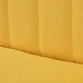 Canapé 117 x 55,5 x 77 cm Tissu Jaune