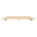 Cadre de lit 120x190 cm Bois de pin massif