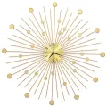 Horloge murale Métal 70 cm Doré