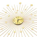 Horloge murale Métal 70 cm Doré