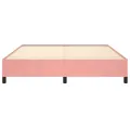 Cadre de lit Rose 160x200 cm Velours