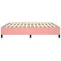 Cadre de lit Rose 160x200 cm Velours