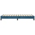 cadre de lit Bleu foncé 80x200 cm Velours
