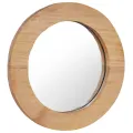 Miroir mural 40 cm Teck Rond