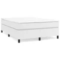 cadre de lit Blanc 140x190 cm Similicuir