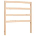 Cadre de lit avec tête de lit 90x190 cm bois massif