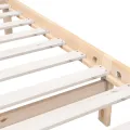 Cadre de lit Bois massif 90x190 cm Simple