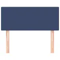 Tête de lit Bleu 100x5x78/88 cm Tissu