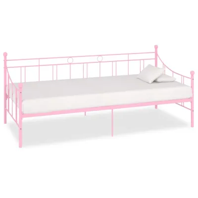 Cadre de lit de repos Rose Métal 90 x 200 cm