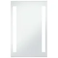 Miroir mural à LED pour salle de bains 60x100 cm