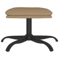 Repose-pied Cappuccino 60x60x36 cm Similicuir