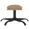 Repose-pied Cappuccino 60x60x36 cm Similicuir