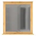 EISL Miroir avec cadre en bambou 67x11x70 cm