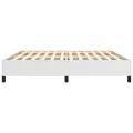 Cadre de lit Blanc 200x200 cm Similicuir