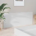 Tête de lit Blanc 200x1,5x80 cm Bois d'ingénierie